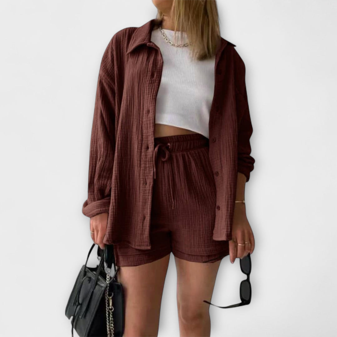 ויקטוריה - סט נוח בשני חלקים