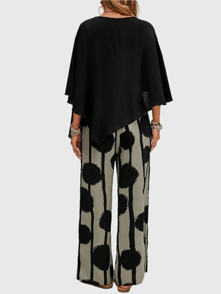 ג'יל - סט שני חלקים עם מותן אלסטית נוחה