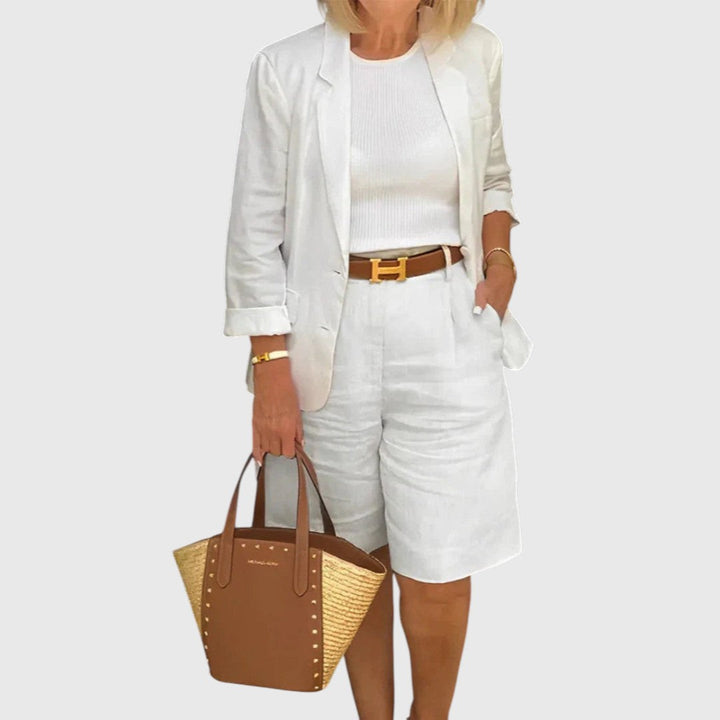 אליין - סט חליפה אופנתי דו-חלקי