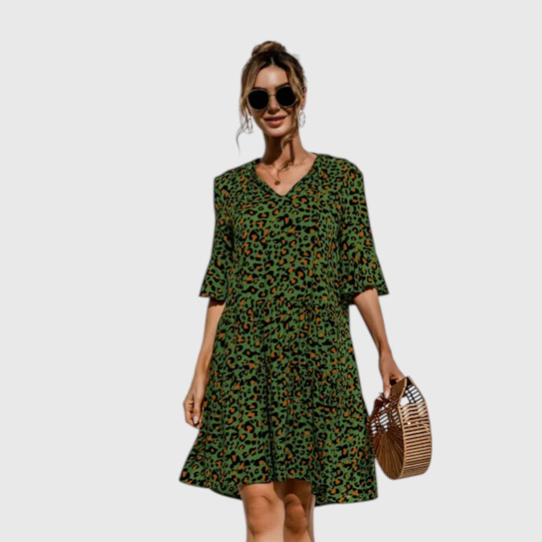 אילנור - שמלת קיץ עם מותן נמוכה