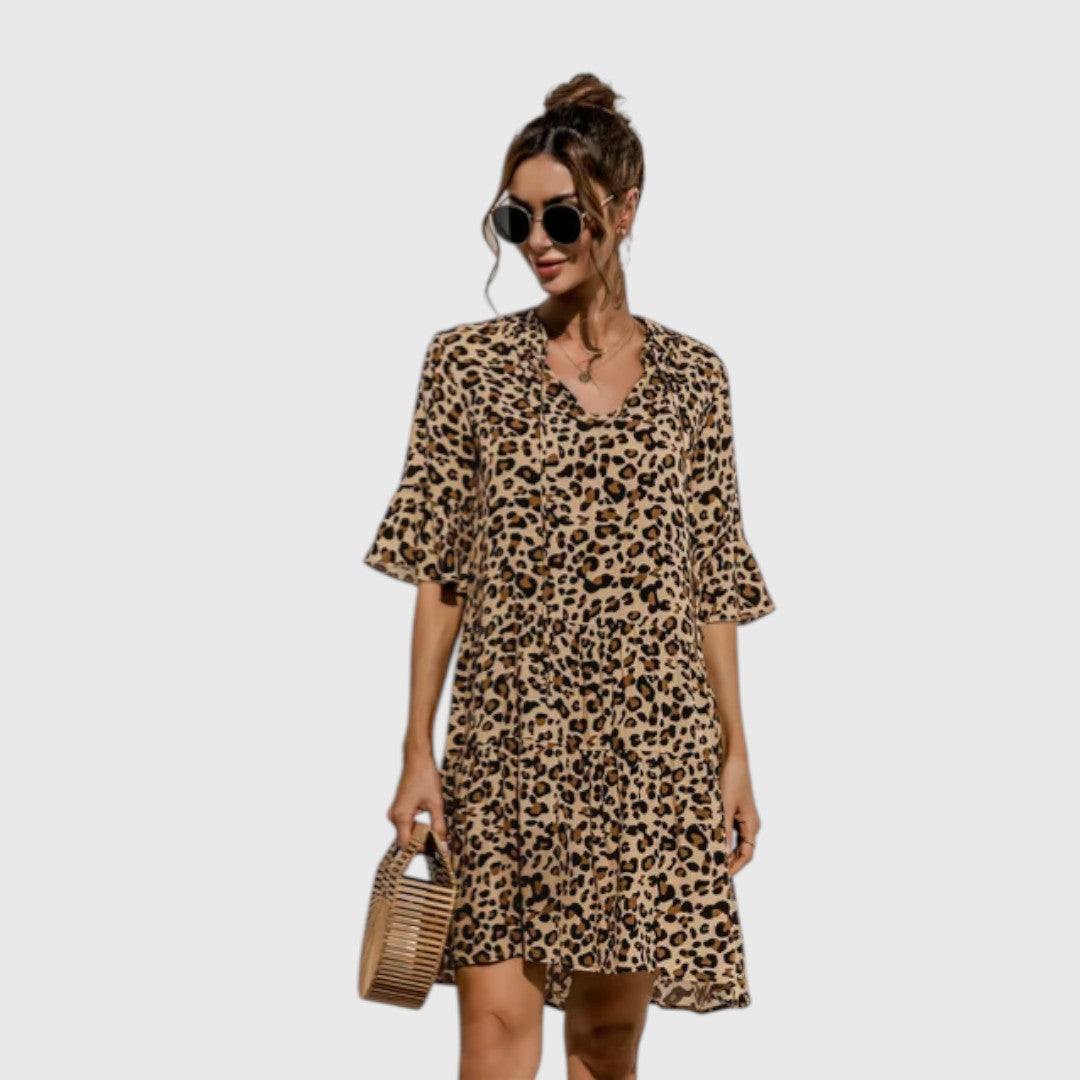 אילנור - שמלת קיץ עם מותן נמוכה