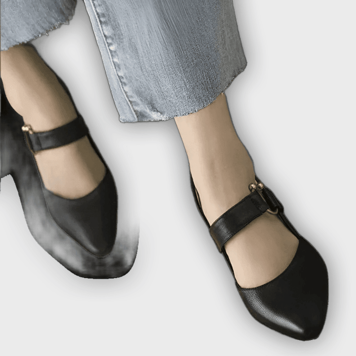 נעליים אורטופדיות אלגנטיות עם עקבים גבוהים לנשים מדגם ברחה™