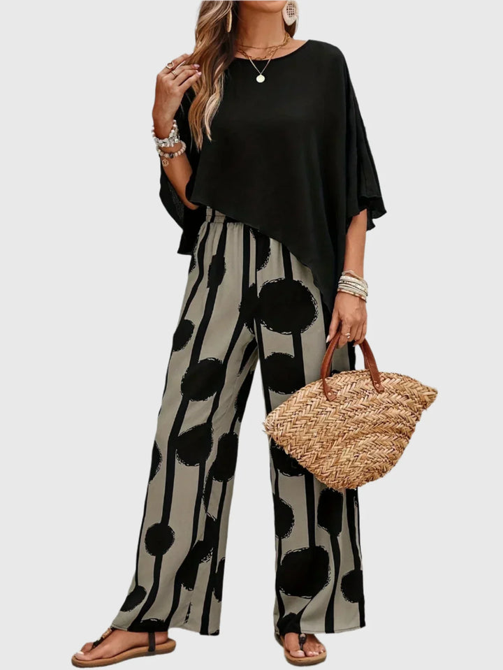 ג'יל - סט שני חלקים עם מותן אלסטית נוחה