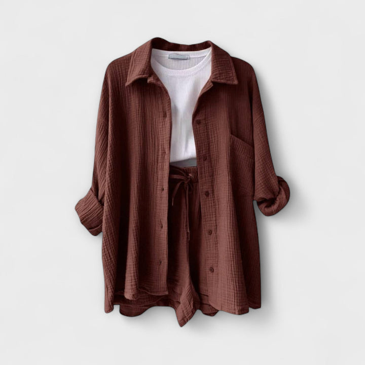 ויקטוריה - סט נוח בשני חלקים