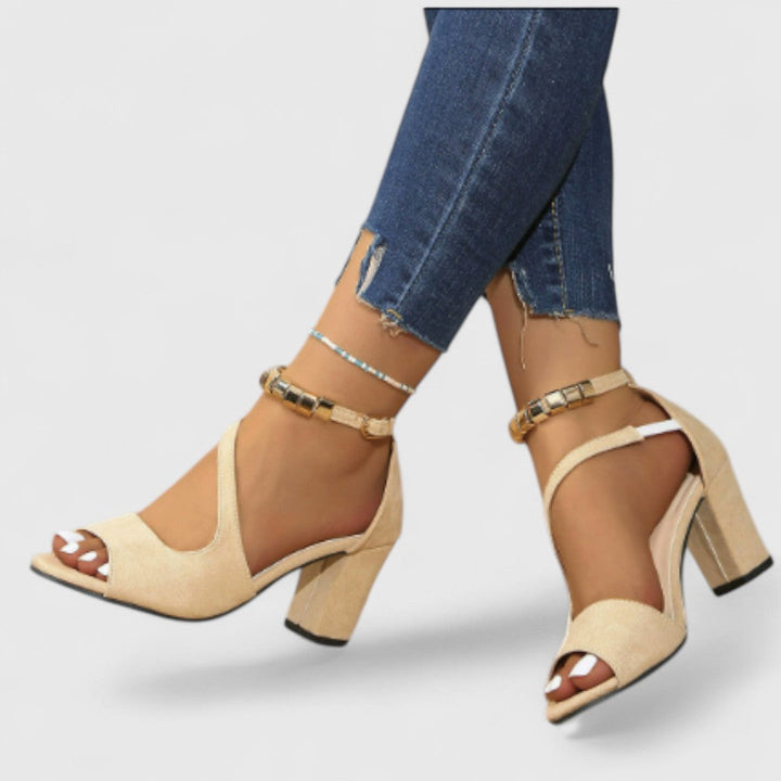 אלי - סנדלים אלגנטיים עם אצבעות חשופות לנשים