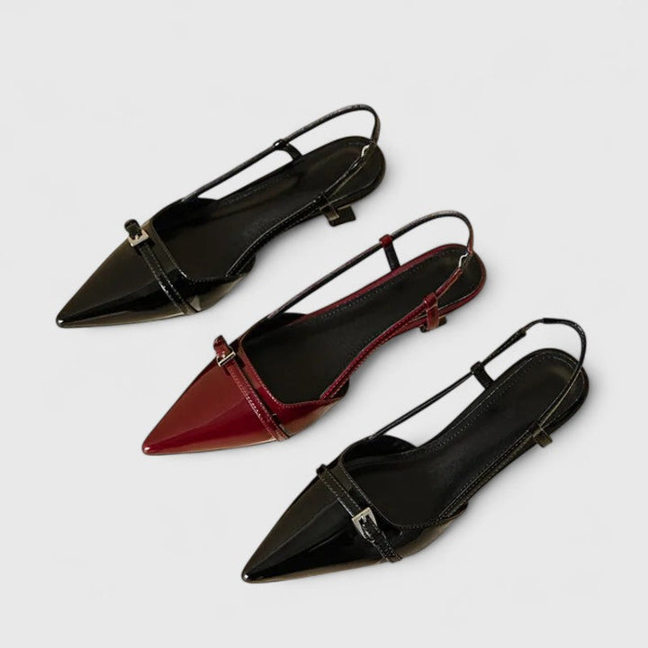 סנדלי סליפ-און מחודדים לקיץ