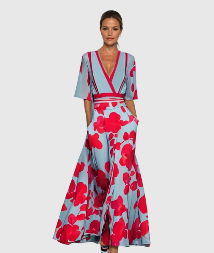 ג'יל - שמלת פרחים אלגנטית