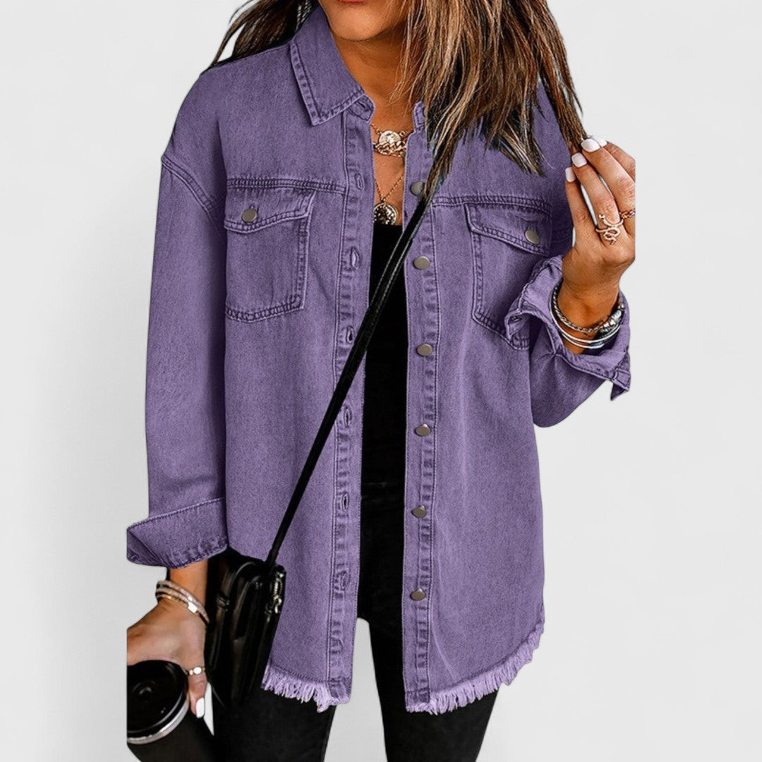 רוקסאן - ז'קט ג'ינס קלאסי