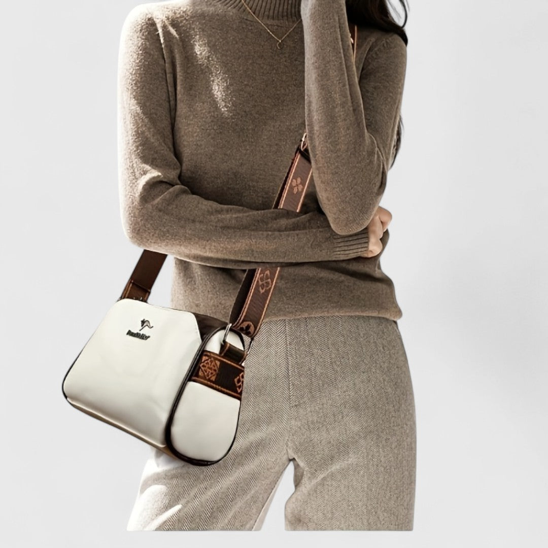 איינה - תיק צד עם רצועה מתכווננת