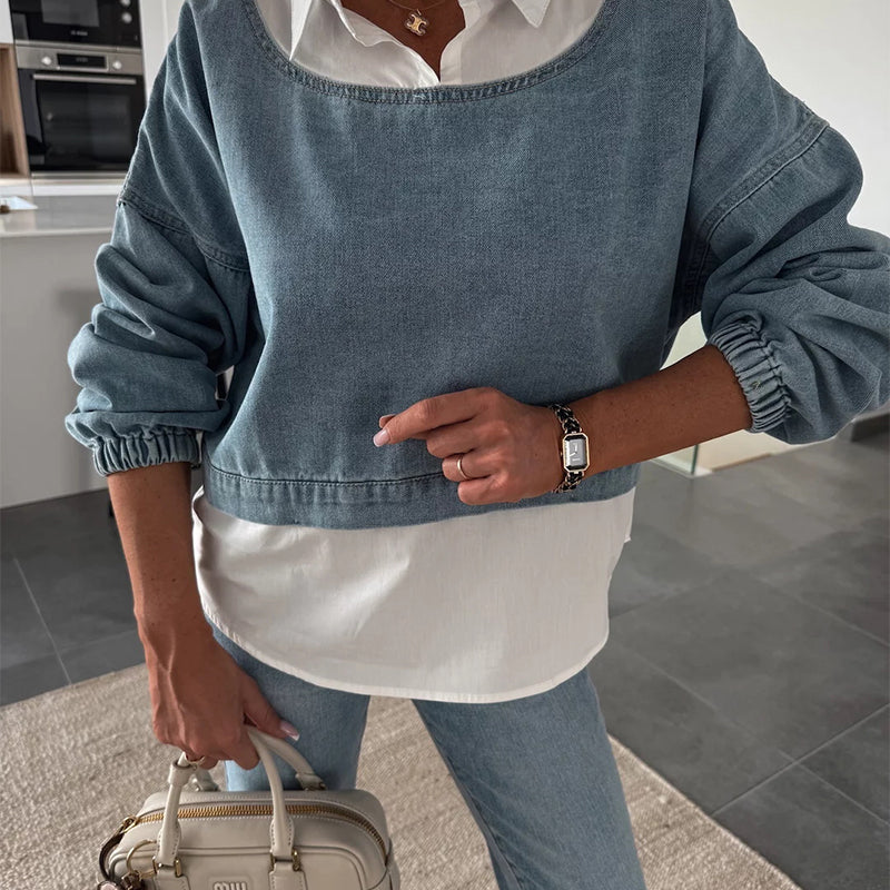 דנים טרנדי: הסט הדו-חלקי שמוביל את האופנה